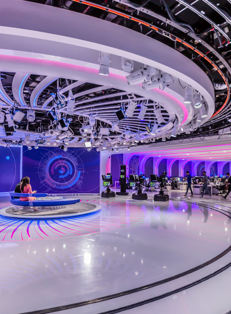 Alaraby TV New 2023 Facility supported by Imagine Communications