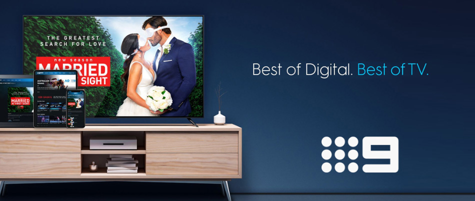 Image of couple kissing on television screen