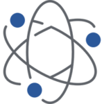 icon of an atom