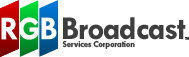 RGB Broadcast Services Corporation Logo